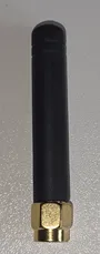 Generic 3 dBi quarter-wave whip — adequate for short-range neighborhood use