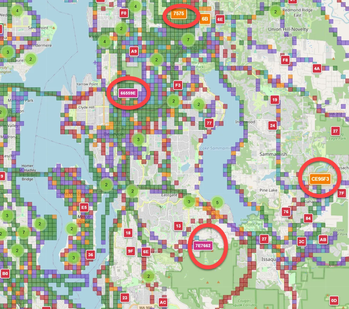 Longer repeater names are starting to appear in the PNW as of 10 March 2026